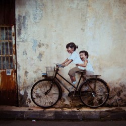 Ernest Zacharevic - Mirror George Town