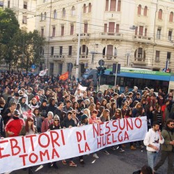 14 novembre Ancona, foto dall'album dei Csa sisma (Macerata) e Csa TNT(Jesi)