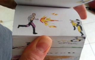 Mortal Kombat flipbook - ziguline